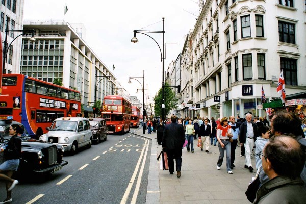 Oxford Caddesi Londra