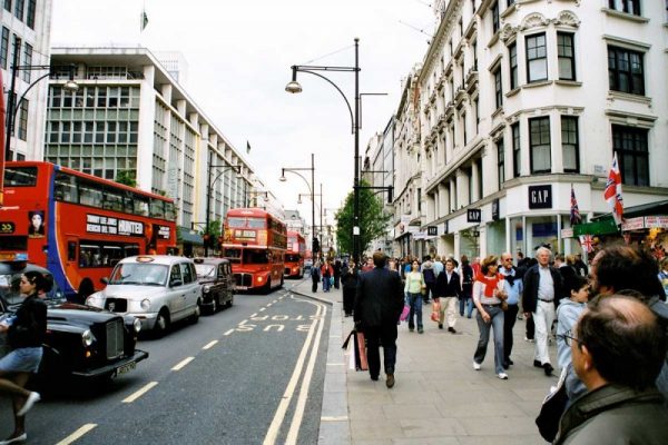 Oxford Caddesi Londra