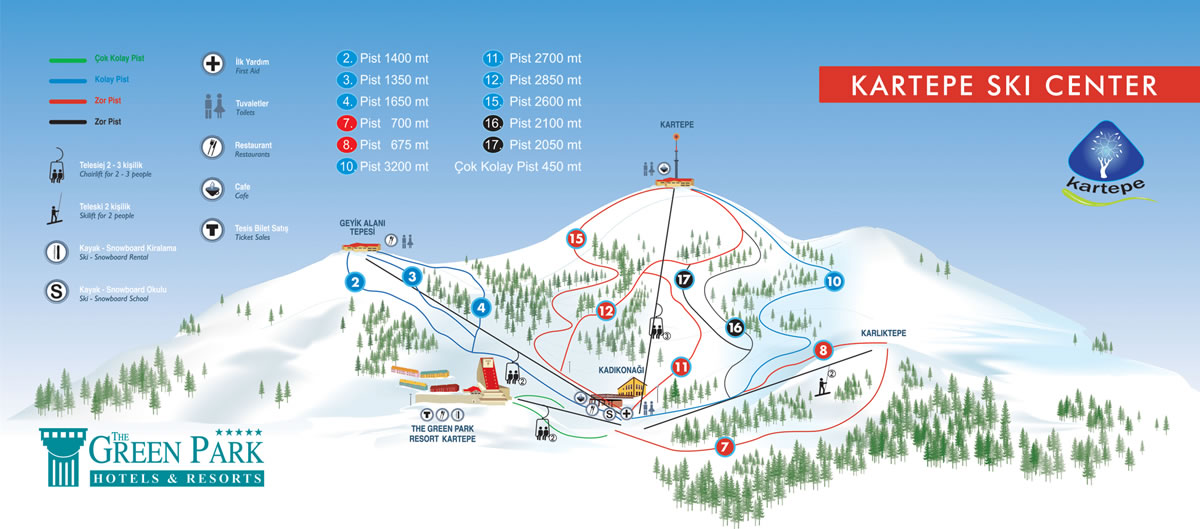 Kartepe-Kayak-Merkezi-Harita