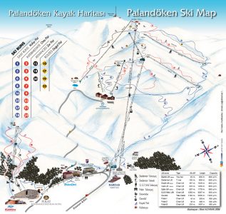 Palandoken-Kayak-Merkezi-Pist-Haritasi