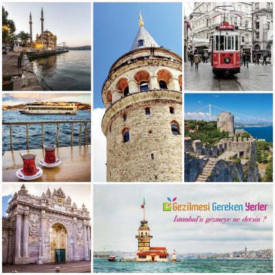 İstanbul'da Görülmesi Gereken Yerler