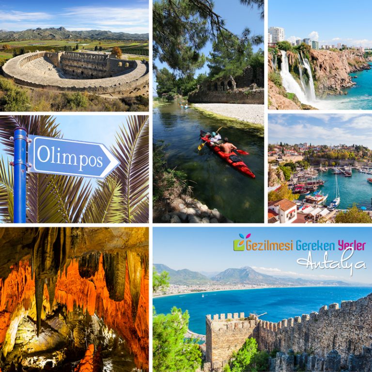 Antalya Gezilecek Yerler Listesi | Muhteşem 20 Yer (Detaylı)