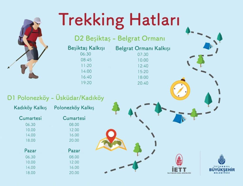 İETT’den doğa tutkunlarına ‘Trekking Hattı’