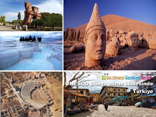 UNESCO Dünya Miras Listesinde Türkiye