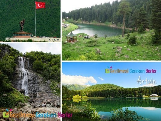 Artvin'de Gezilecek Yerler