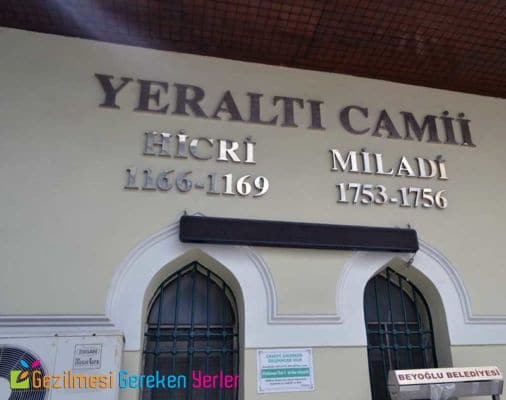 yeralti cami