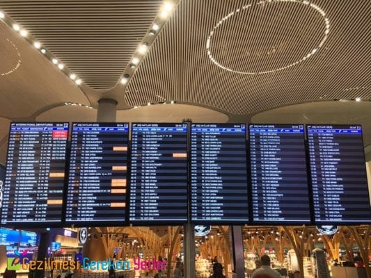 istanbul havalimani ucus bilgileri