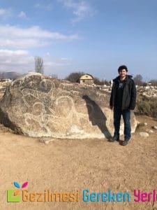 Kırgızistan Çolpan Ata Petroglifler