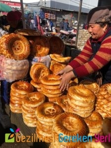 Kırgızistan Bişkek Oş Pazarı