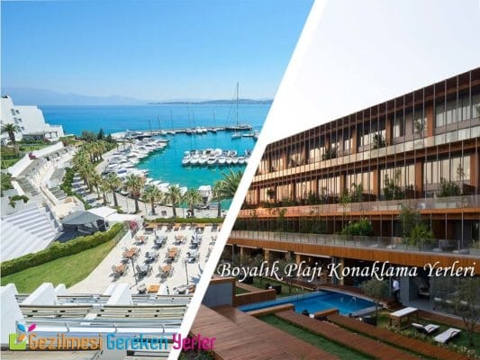 Boyalık Plajına Yakın Otel ve Konaklama Yerleri
