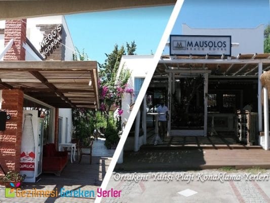 Ortakent Yahşi Plajına Yakın Otel ve Konaklama Yerleri