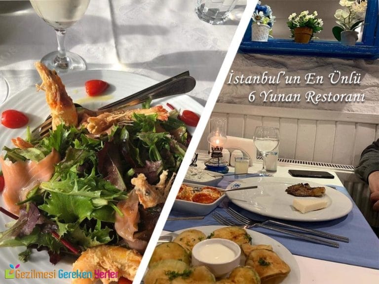 İstanbul’un En Ünlü 6 Yunan Restoranı