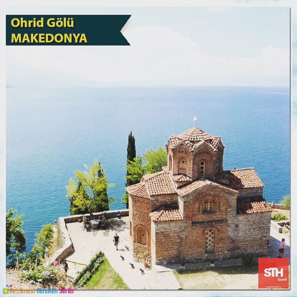 Makedonya Ohrid gölü