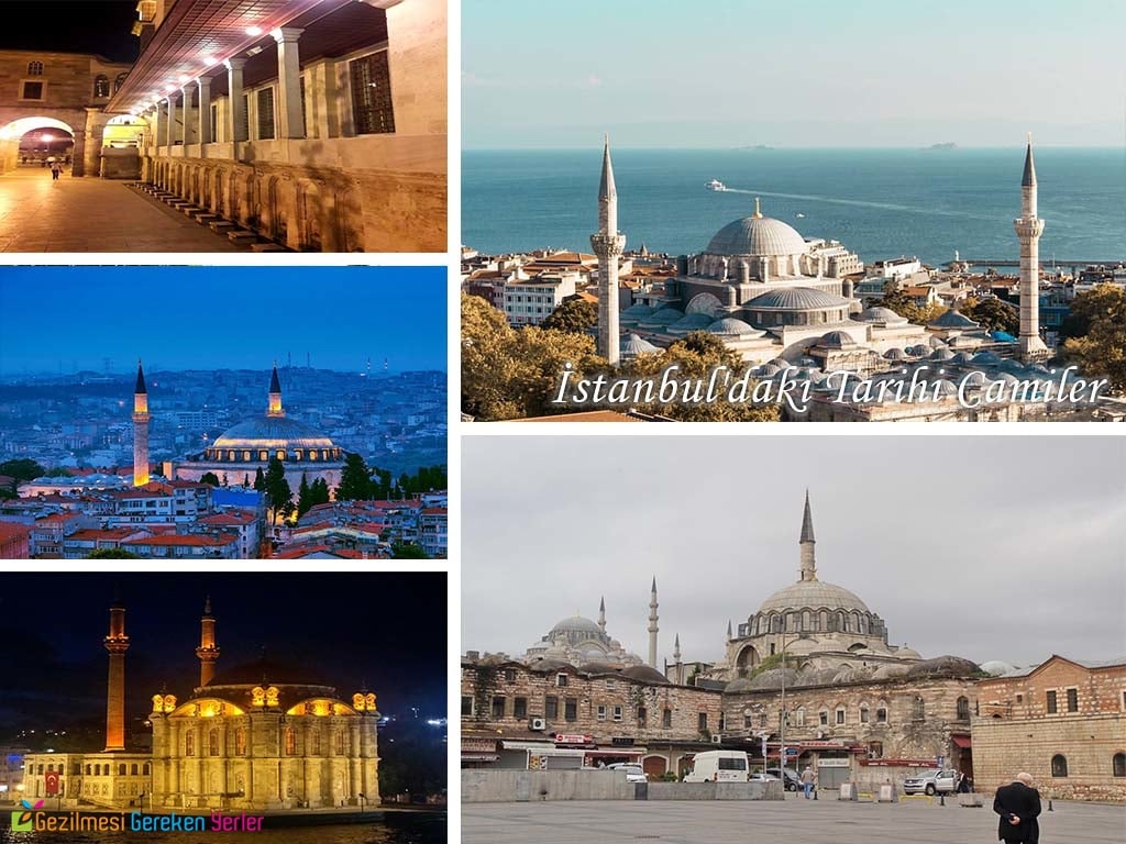 İstanbul'daki Tarihi Camiler Listesi