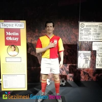 Galatasaray Müzesi ve Stadyum Turu Balmumu Heykelleri