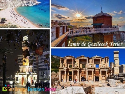 İzmir'de Görülmesi Gereken Yerler Listesi