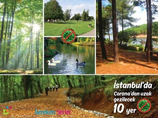 İstanbul'da Corona Virüsü Tehlikesinden Uzak Gezilecek Yerler