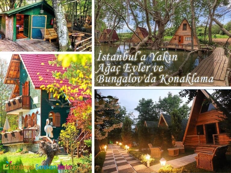 İstanbul’a Yakın Ağaç Evler ve Bungalov’da Konaklama | En İyi 20 Otel