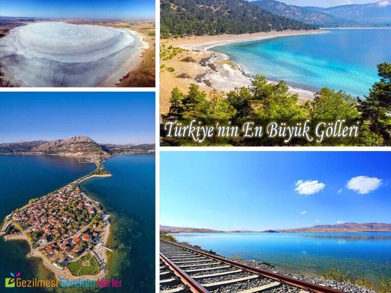 Türkiye’nin En Büyük 16 Gölü (Detaylı Liste)