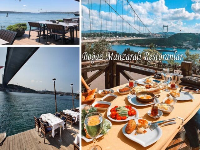 Boğaz Manzaralı Restoranlar - İstanbul