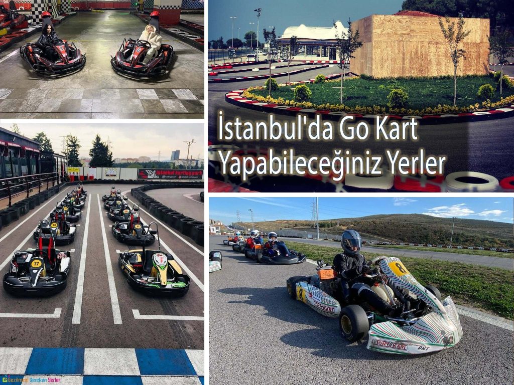 İstanbul'da Go Kart Yapabileceğiniz