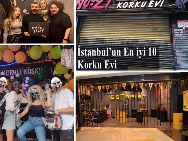 İstanbul’un En iyi 10 Korku Evi ve Kaçış Oyunu Listesi