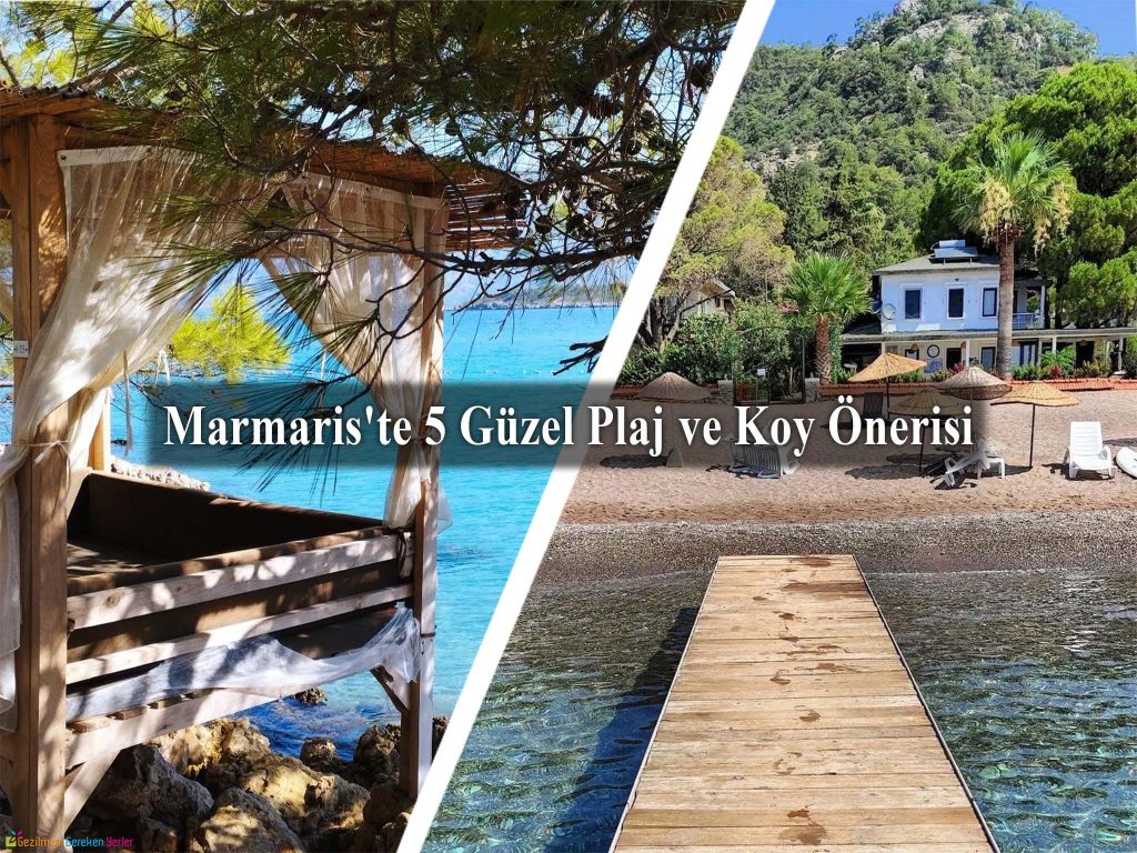 Marmaris'teki Plajlar ve Koylar