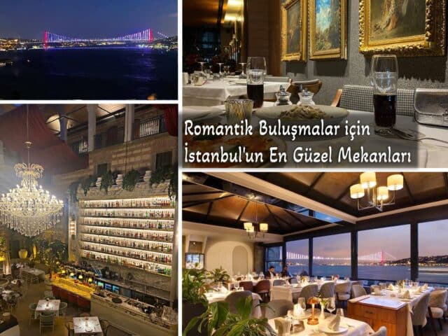 İstanbul'da sevgili ile gidilecek mekanlar