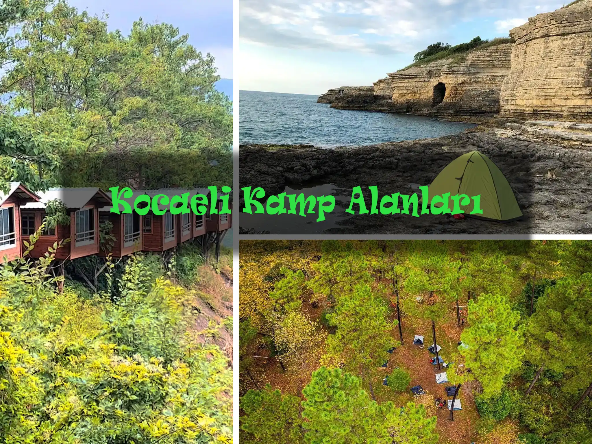 Kocaeli Kamp Alanları | En İyi 35 Yer ve Giriş Ücreti 2024 Kocaeli Kamp Yerleri