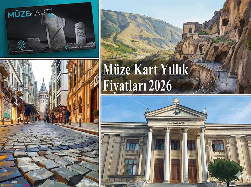 MüzeKart Yıllık Fiyatları 2026 | Nereden Alınır? ve Geçerli Olduğu Yerler Müze Kart Fiyatları 2026