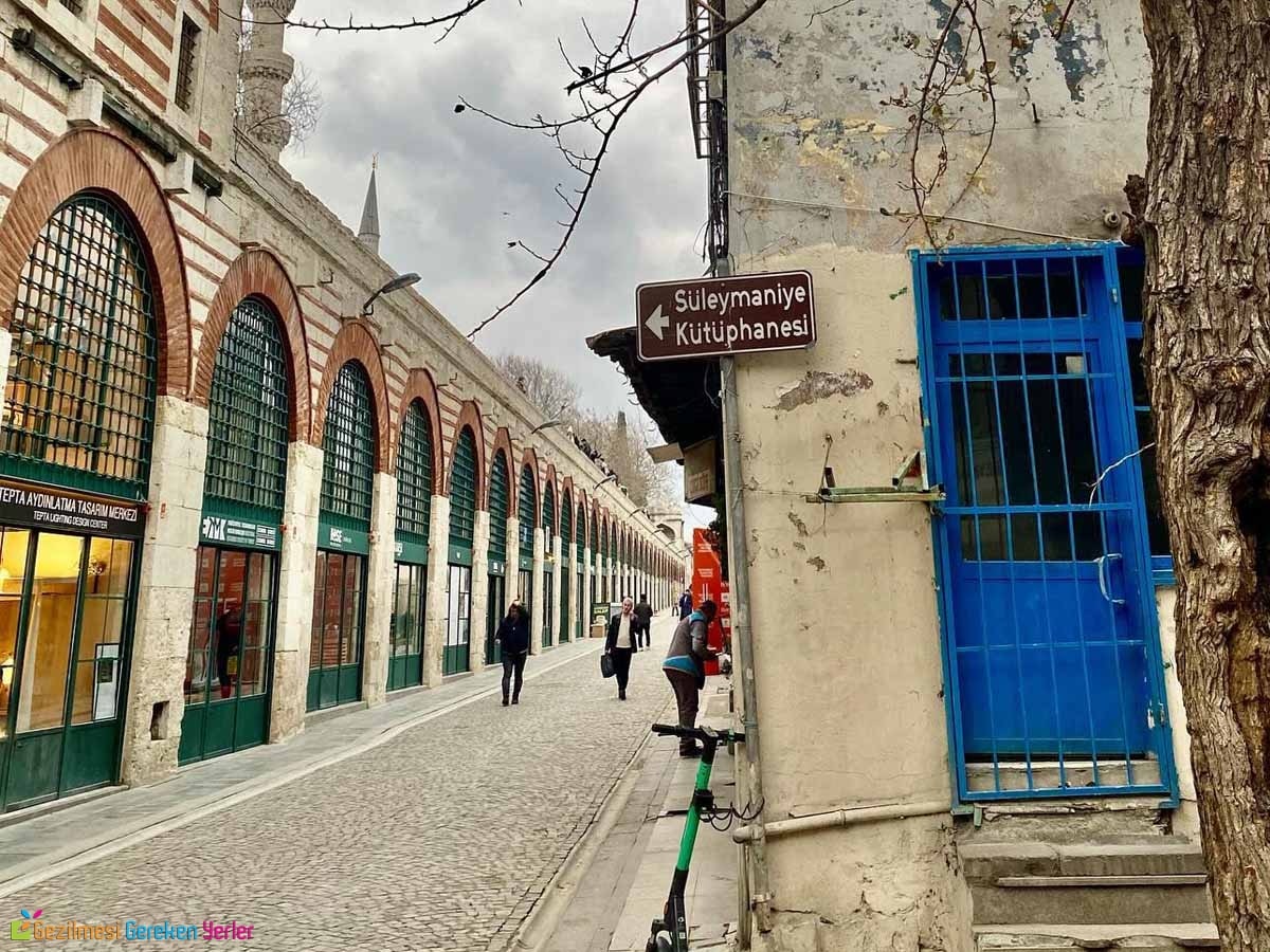Süleymaniye Sıra Dükkanlar