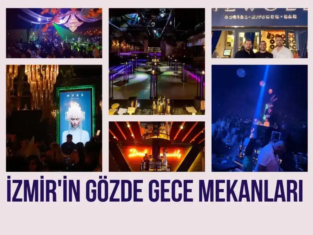 İzmir'in Gözde Gece Mekanları