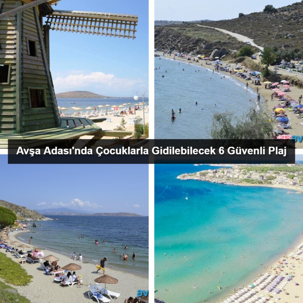 Avşa Adası'nda Çocuklarla Gidilebilecek 6 Güvenli Plaj