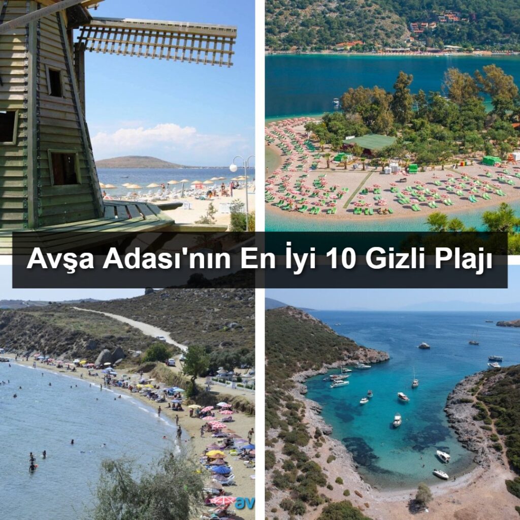 Avşa Adası'nın En İyi 10 Gizli Plajı
