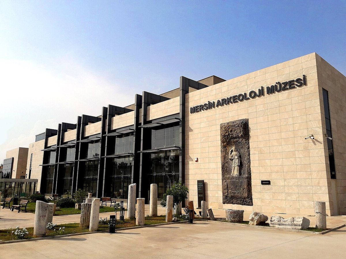 Mersin Arkeoloji Müzesi'nin yeni binasının dış cephesi